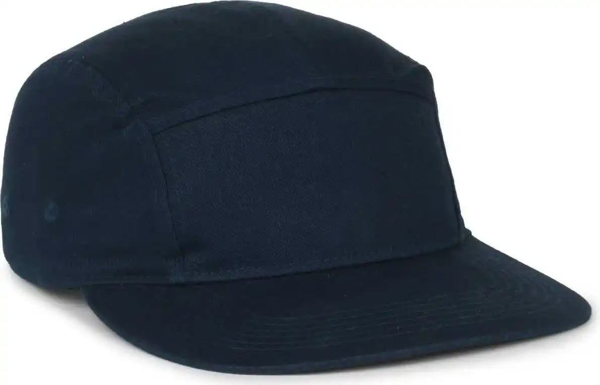 Oc Sports Oc505 5-panel Camper Cap - Navy - Osfm