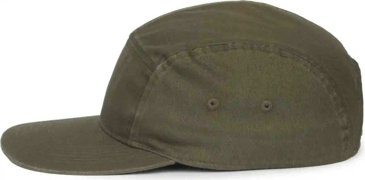 Oc Sports Oc505 5-panel Camper Cap - Olive - Osfm