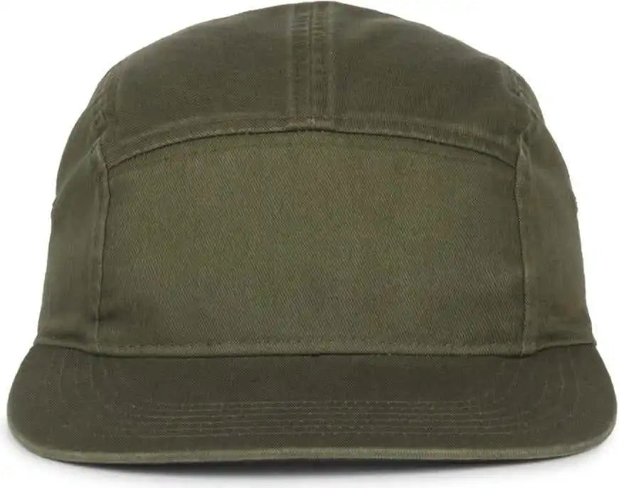 Oc Sports Oc505 5-panel Camper Cap - Olive - Osfm