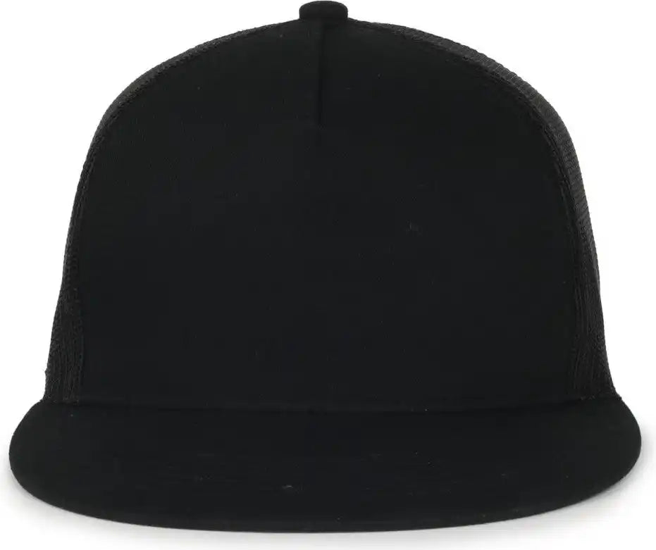 Oc Sports Oc510hp 5-panel Mesh Back Cap - Black - Osfm