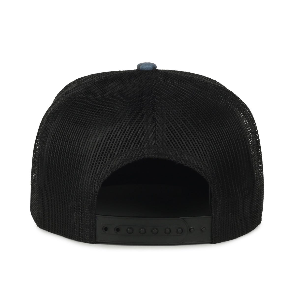 Oc Sports Oc510p Printed 5-panel Mesh Back Cap - Indigo Aztec/black