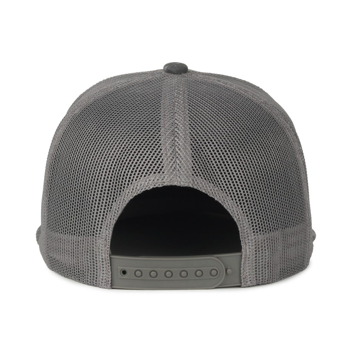 Oc Sports Oc510p Printed 5-panel Mesh Back Cap - Smokey Aztec/dark Grey