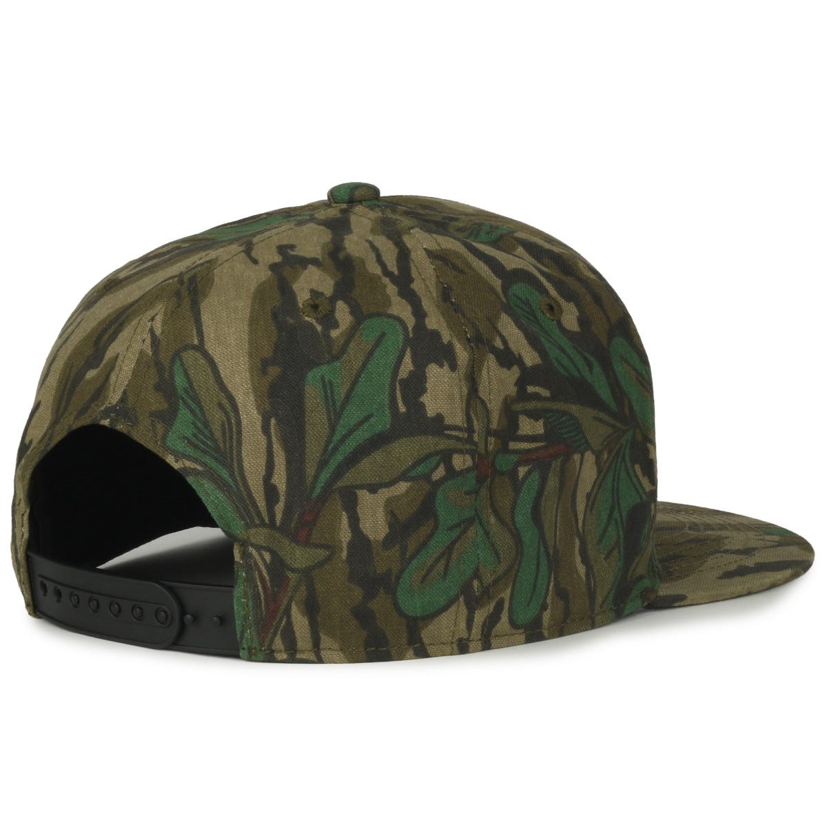Oc Sports Oc511camo 5-panel High Crown Camo Cap - Mossy Oak Greenleaf