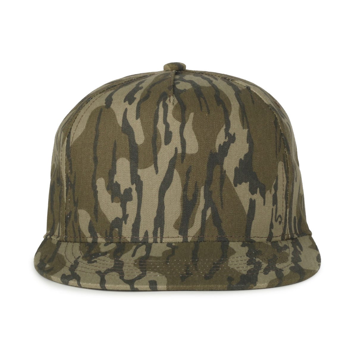 Oc Sports Oc511camo 5-panel High Crown Camo Cap - Mossy Oak Original Bottomland