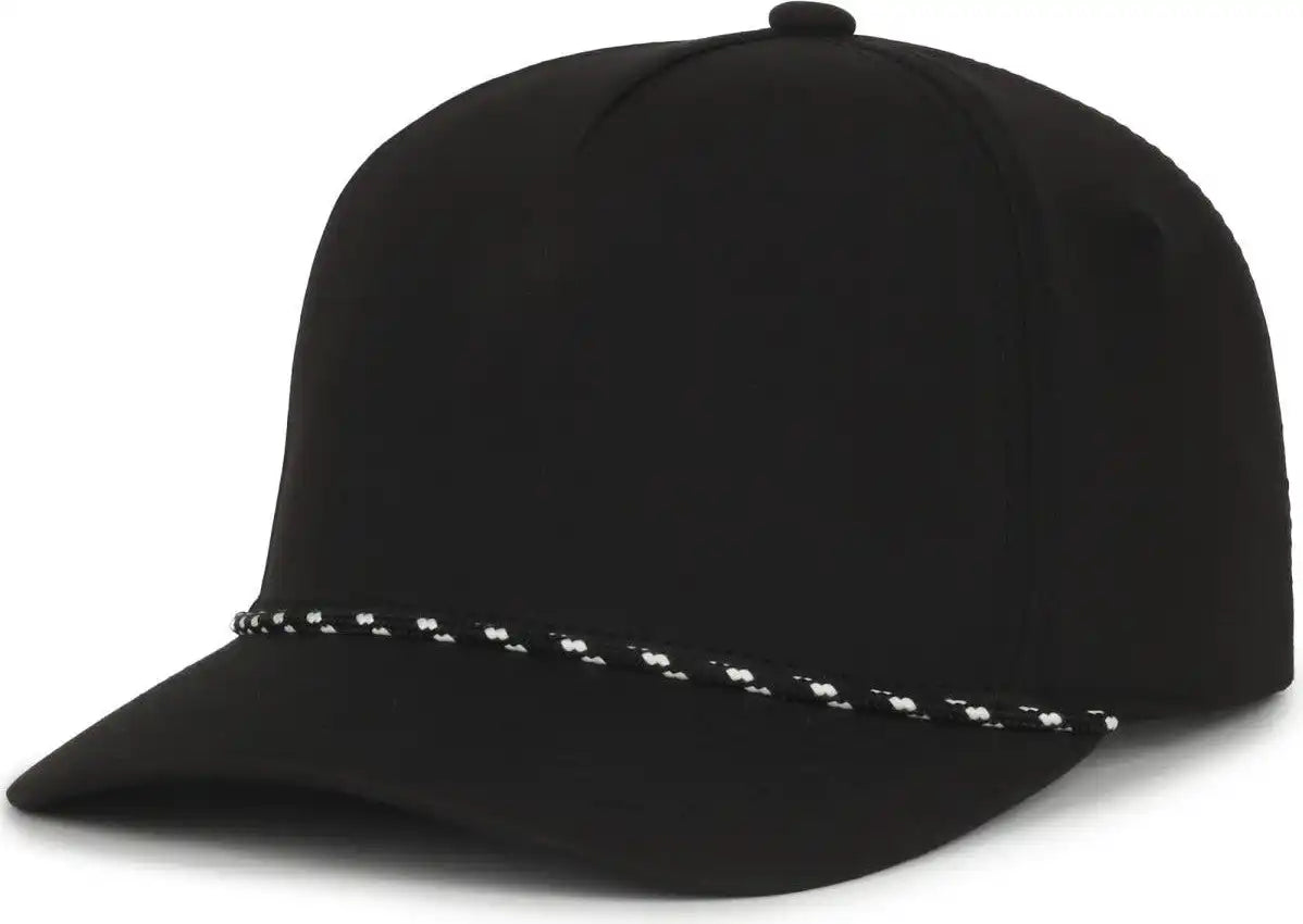 Oc Sports Oc550pf Performance 5-panel with Cord Cap - Black - Osfm