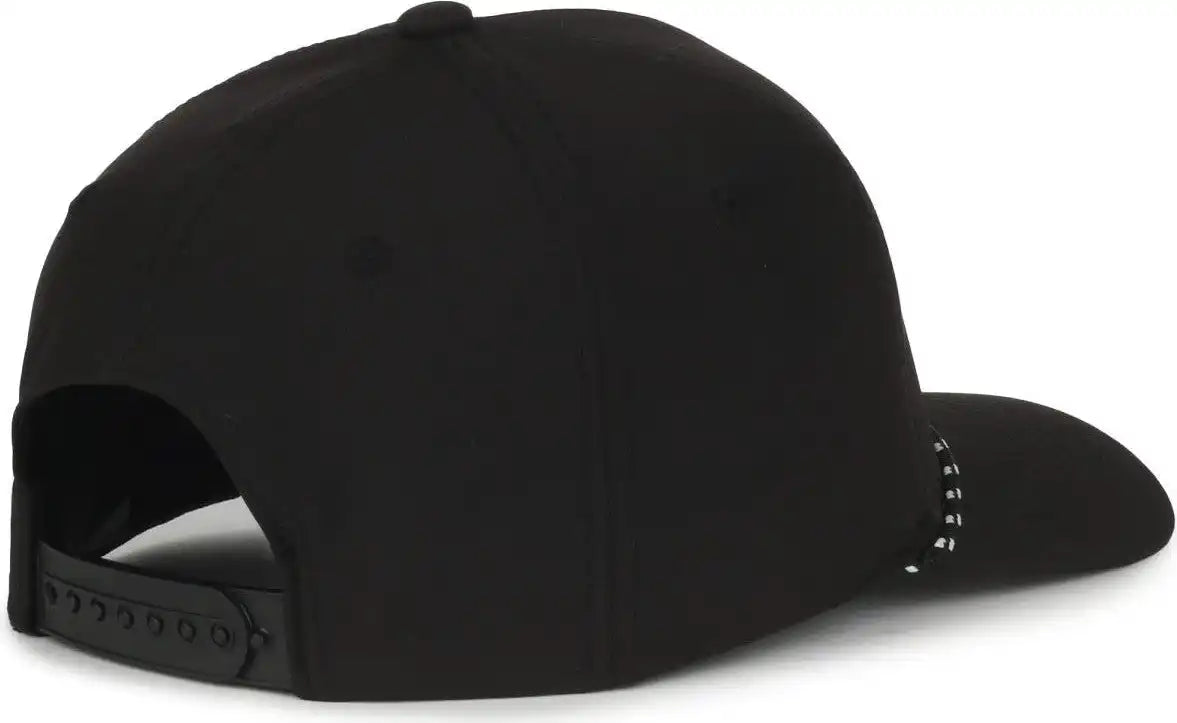 Oc Sports Oc550pf Performance 5-panel with Cord Cap - Black - Osfm