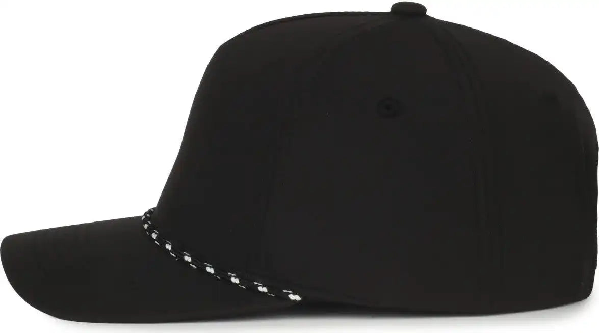 Oc Sports Oc550pf Performance 5-panel with Cord Cap - Black - Osfm
