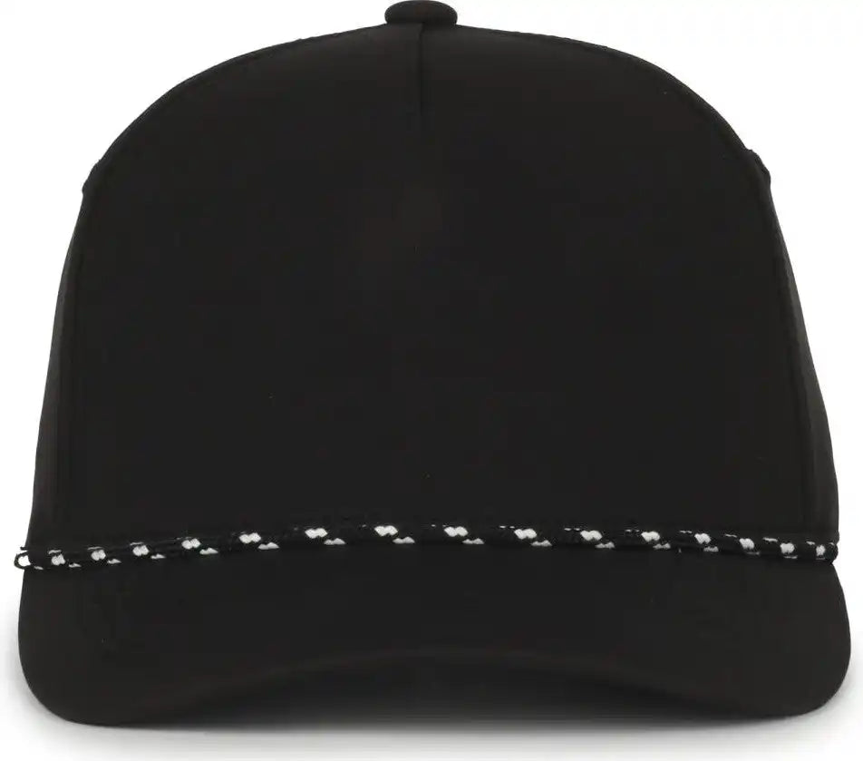 Oc Sports Oc550pf Performance 5-panel with Cord Cap - Black - Osfm