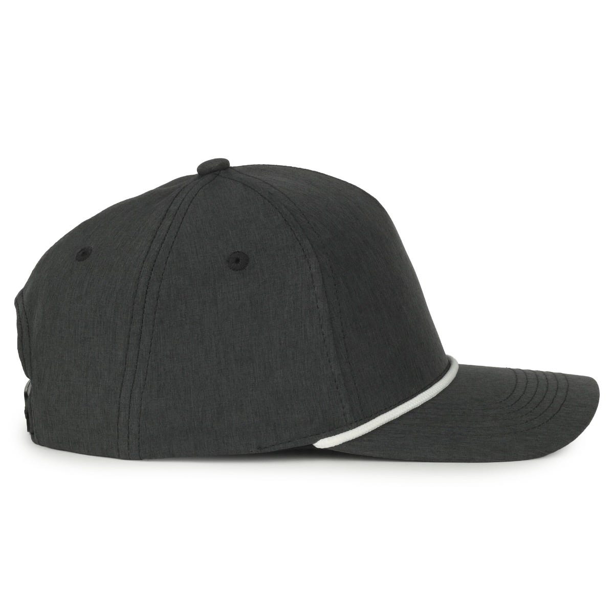 Oc Sports Oc550pf Performance 5-panel with Cord Cap - Heathered Charcoal White