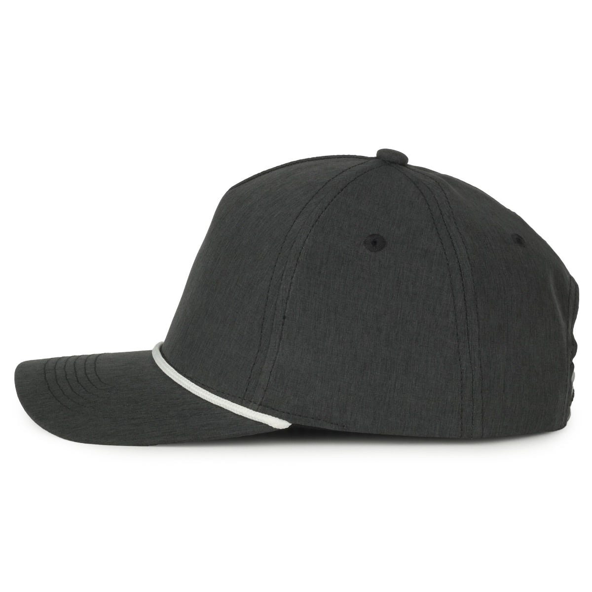 Oc Sports Oc550pf Performance 5-panel with Cord Cap - Heathered Charcoal White