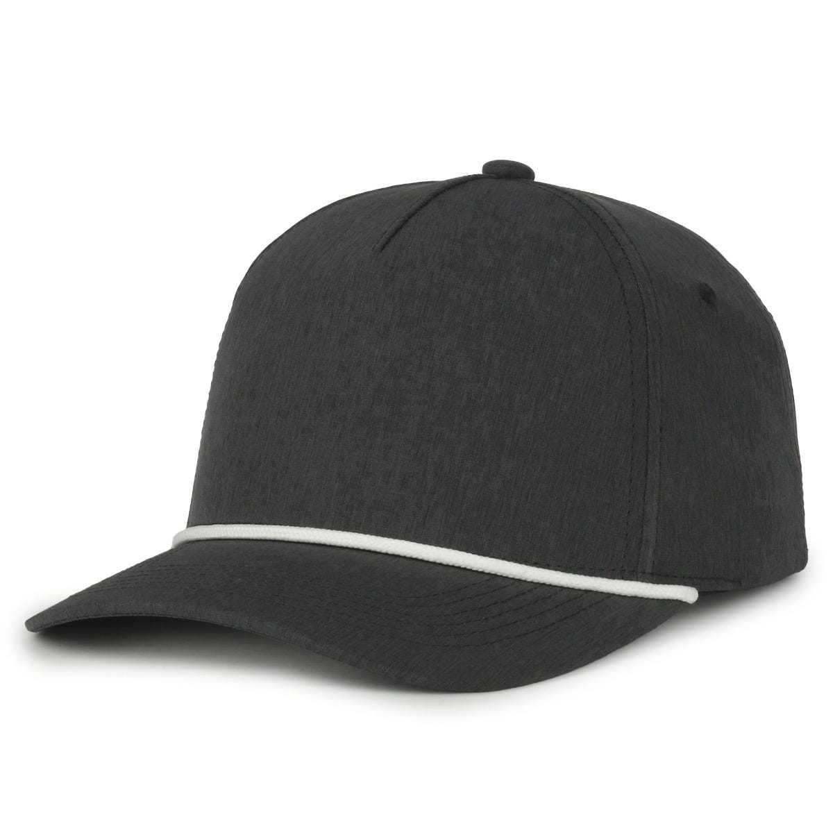 Oc Sports Oc550pf Performance 5-panel with Cord Cap - Heathered Charcoal White