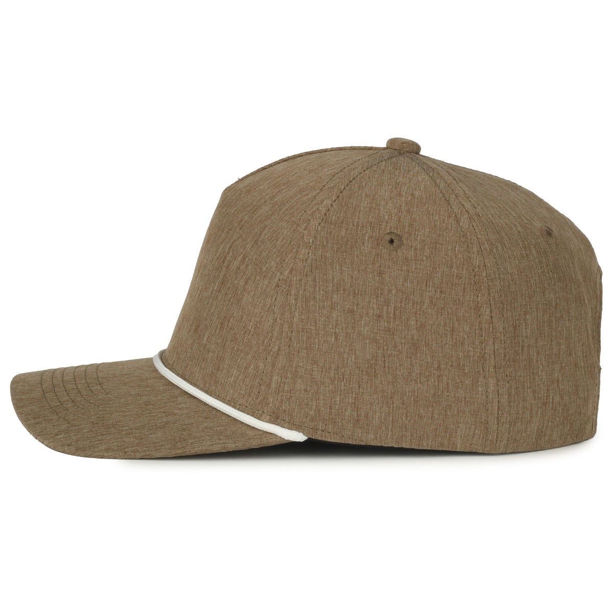 Oc Sports Oc550pf Performance 5-panel with Cord Cap - Heathered Brown White