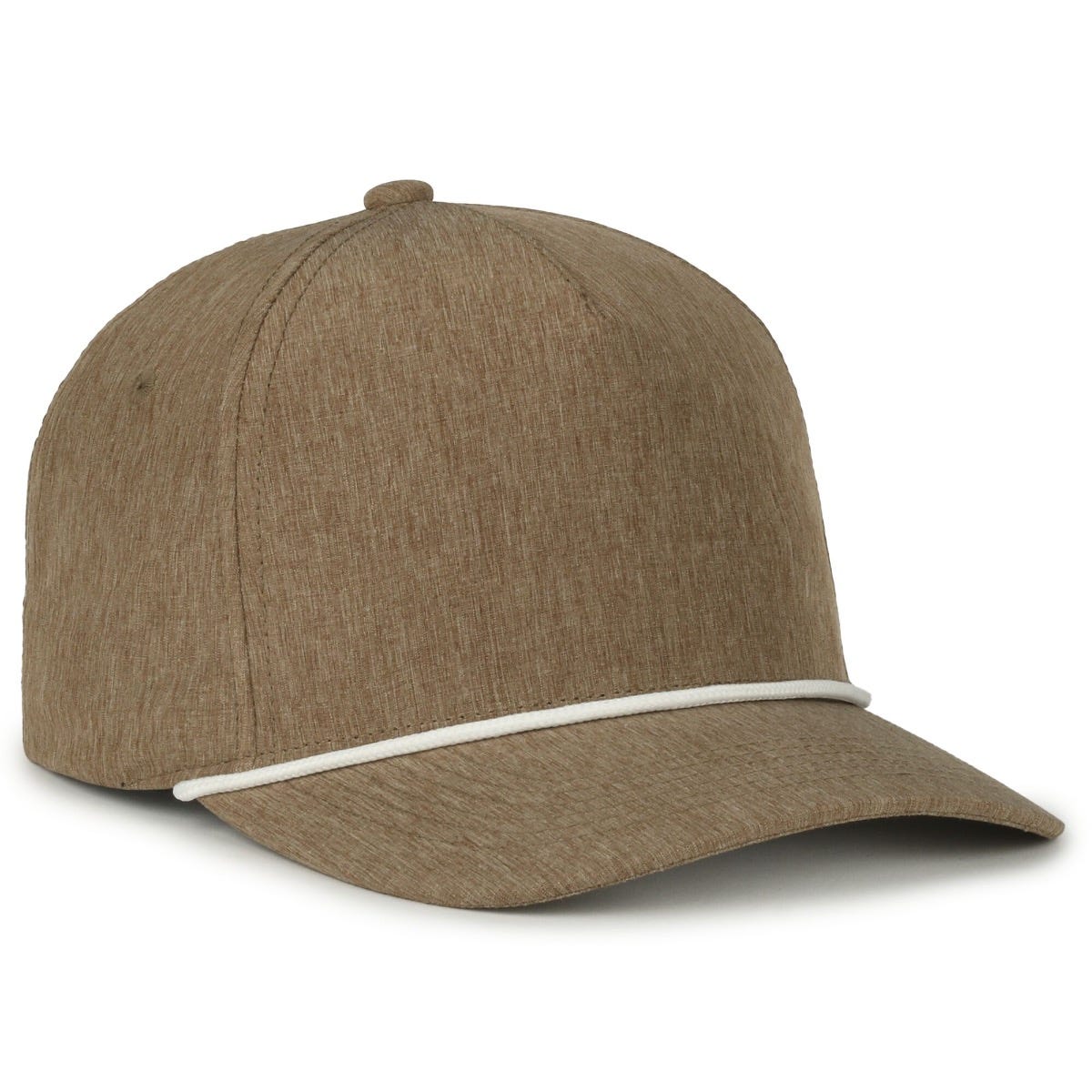 Oc Sports Oc550pf Performance 5-panel with Cord Cap - Heathered Brown White