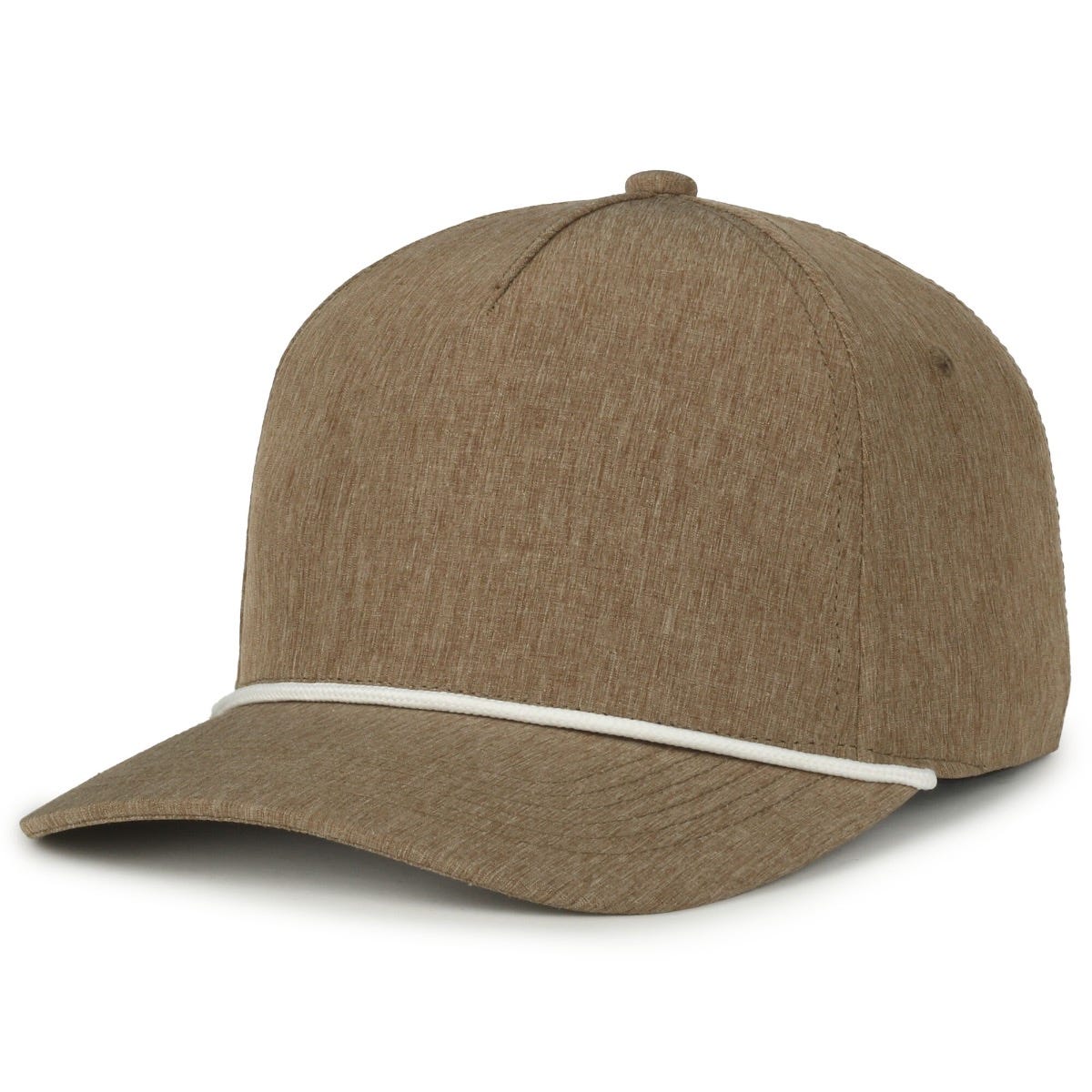 Oc Sports Oc550pf Performance 5-panel with Cord Cap - Heathered Brown White