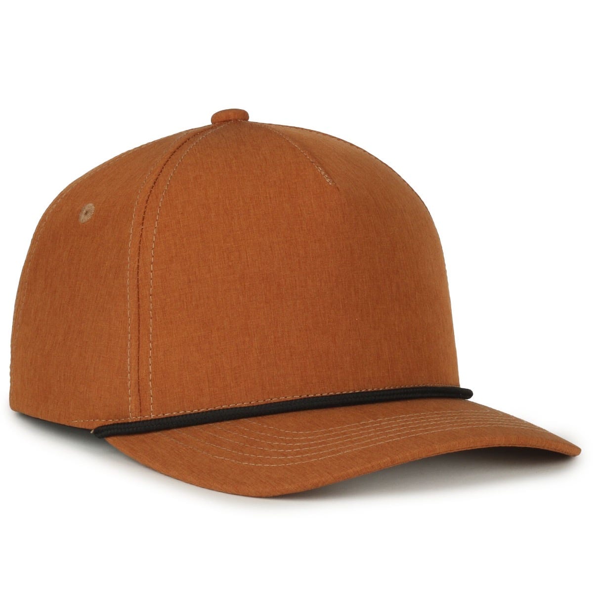 Oc Sports Oc550pf Performance 5-panel with Cord Cap - Heathered Canyon Black