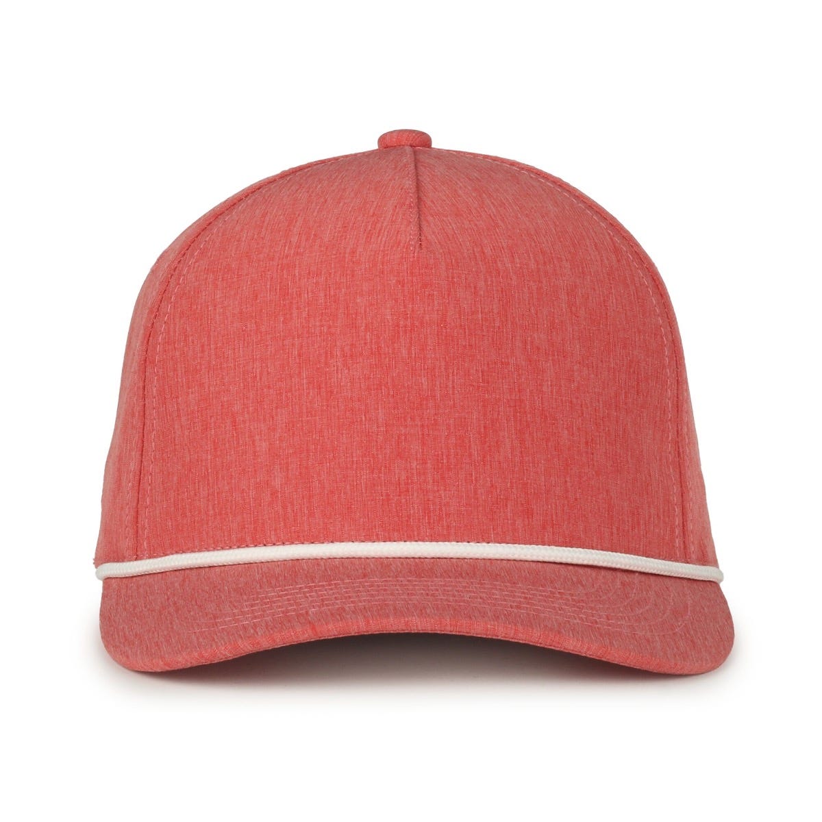 Oc Sports Oc550pf Performance 5-panel with Cord Cap - Heathered Red White