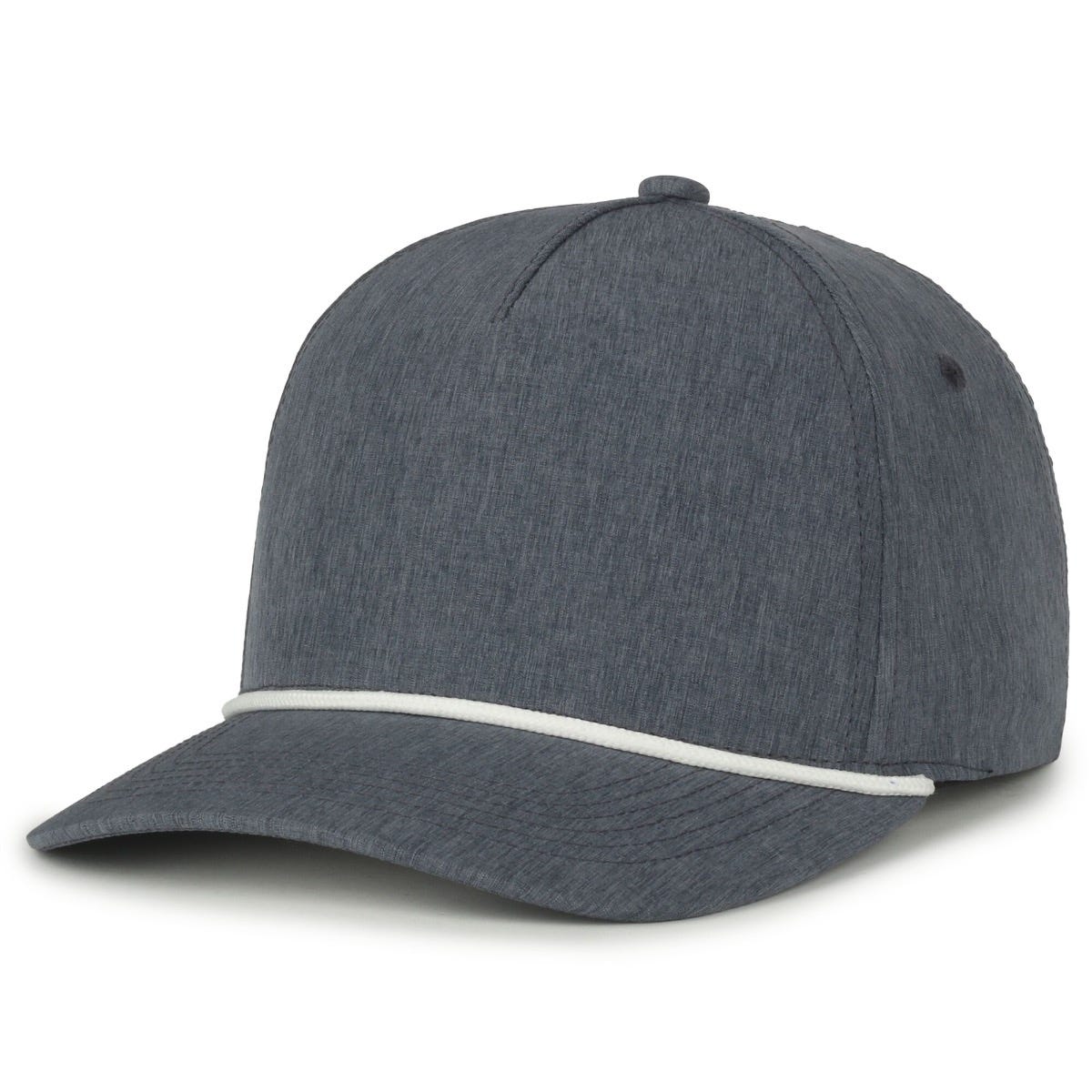 Oc Sports Oc550pf Performance 5-panel with Cord Cap - Heathered Slate White