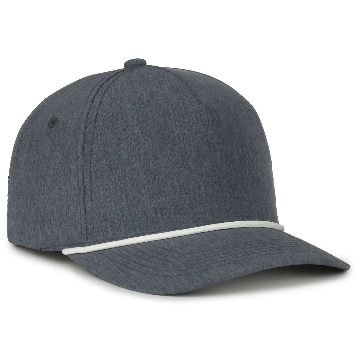 Oc Sports Oc550pf Performance 5-panel with Cord Cap - Heathered Slate White