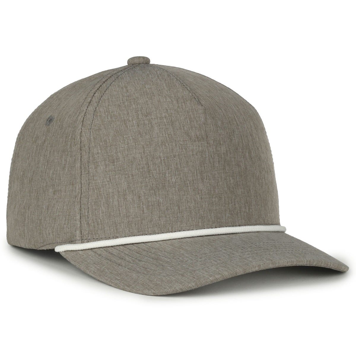 Oc Sports Oc550pf Performance 5-panel with Cord Cap - Heathered Smoke White