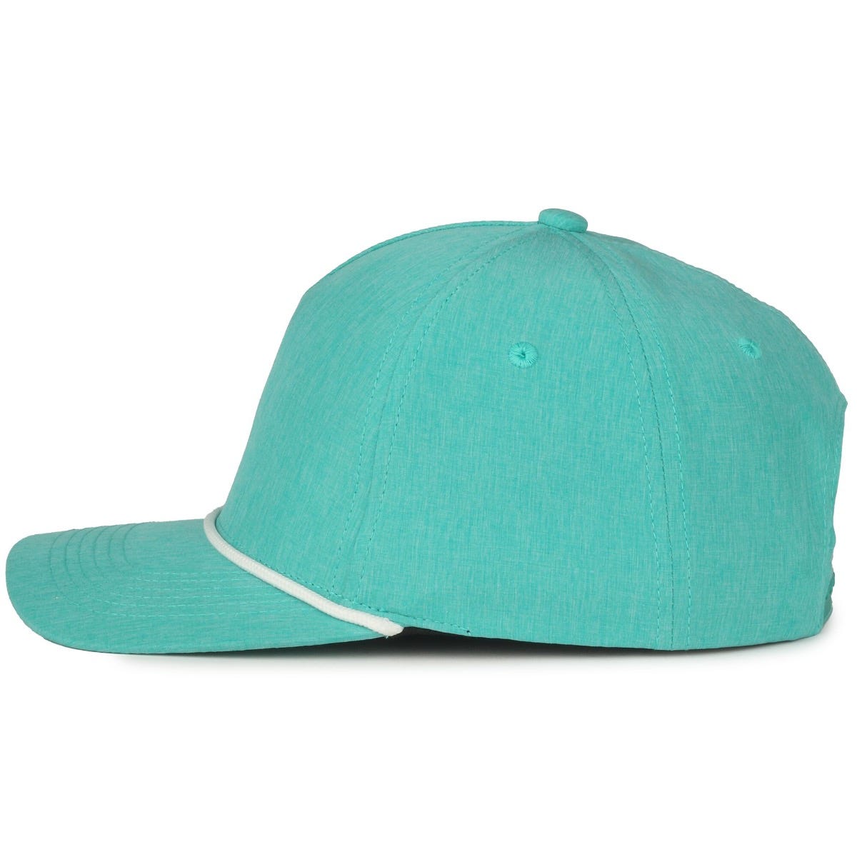 Oc Sports Oc550pf Performance 5-panel with Cord Cap - Heathered Teal White
