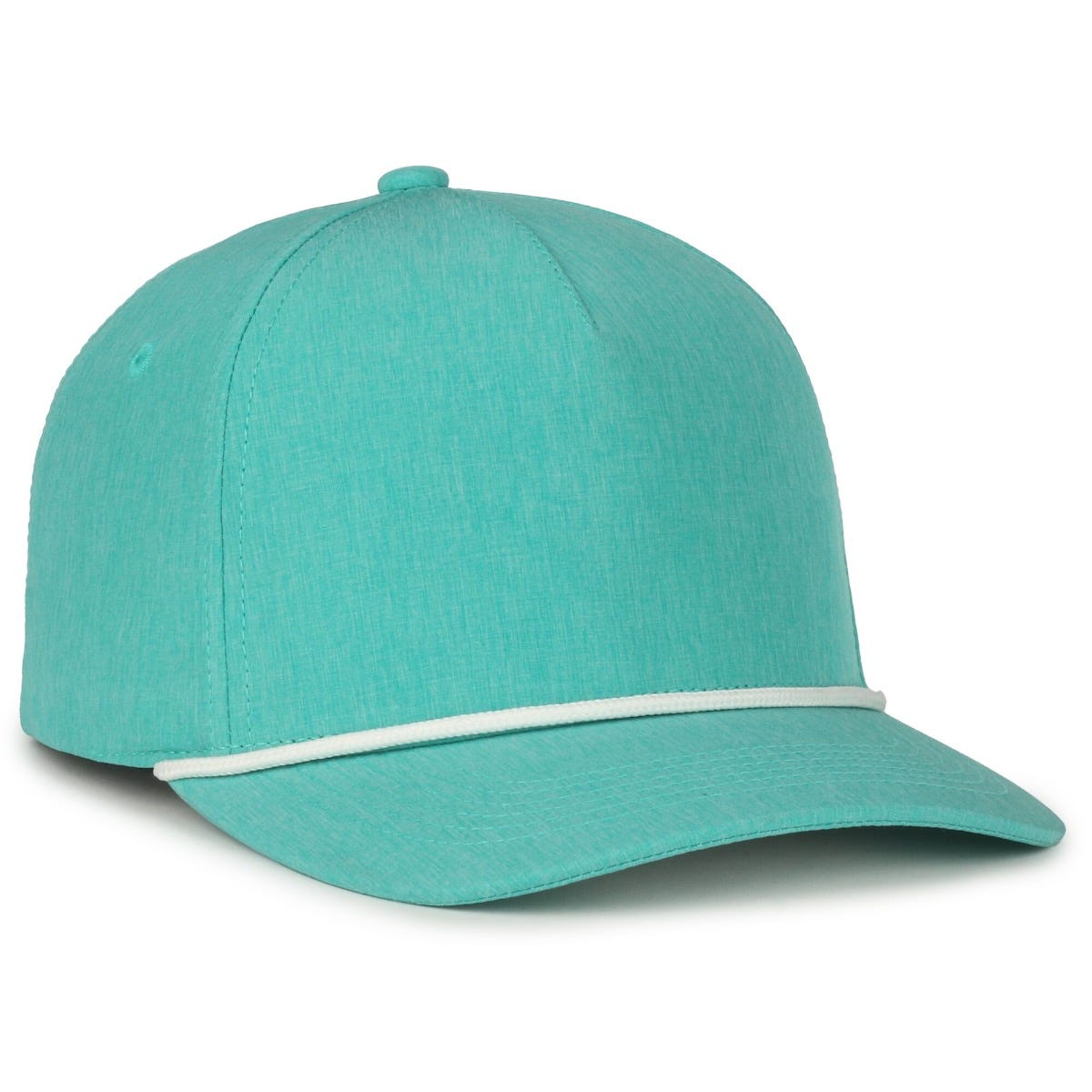 Oc Sports Oc550pf Performance 5-panel with Cord Cap - Heathered Teal White