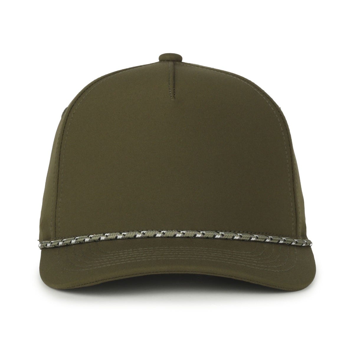 Oc Sports Oc550pf Performance 5-panel with Cord Cap - Olive Multi
