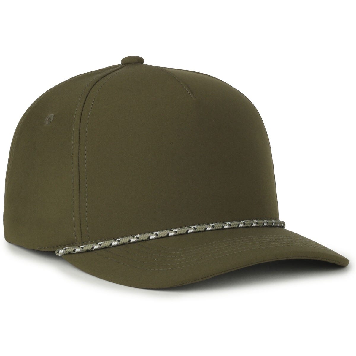Oc Sports Oc550pf Performance 5-panel with Cord Cap - Olive Multi