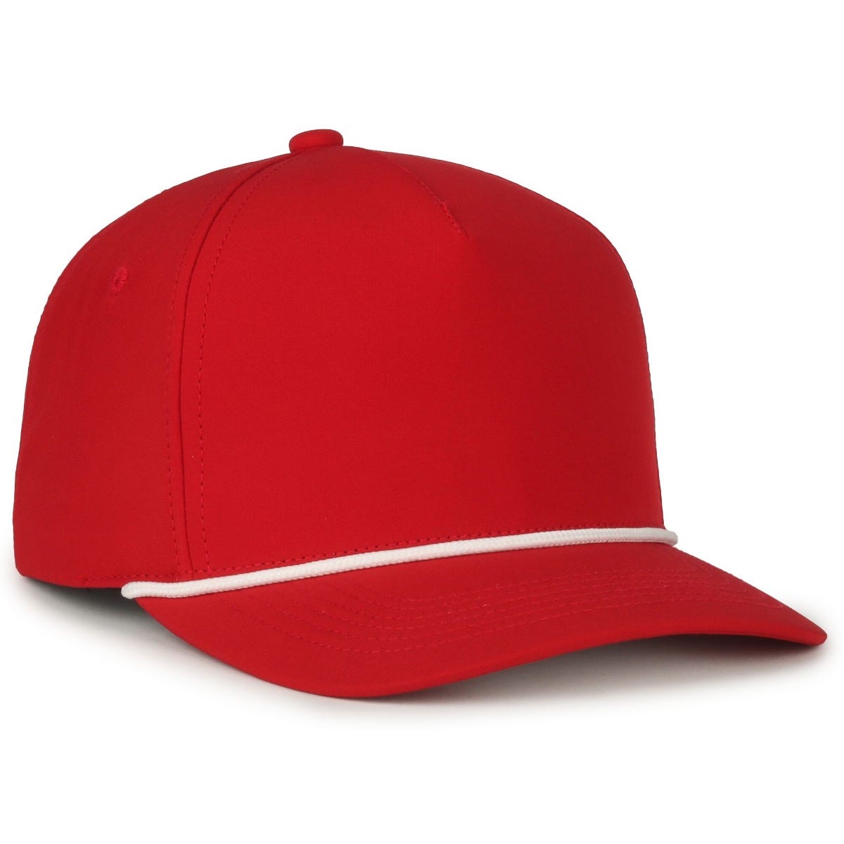 Oc Sports Oc550pf Performance 5-panel with Cord Cap - Red White