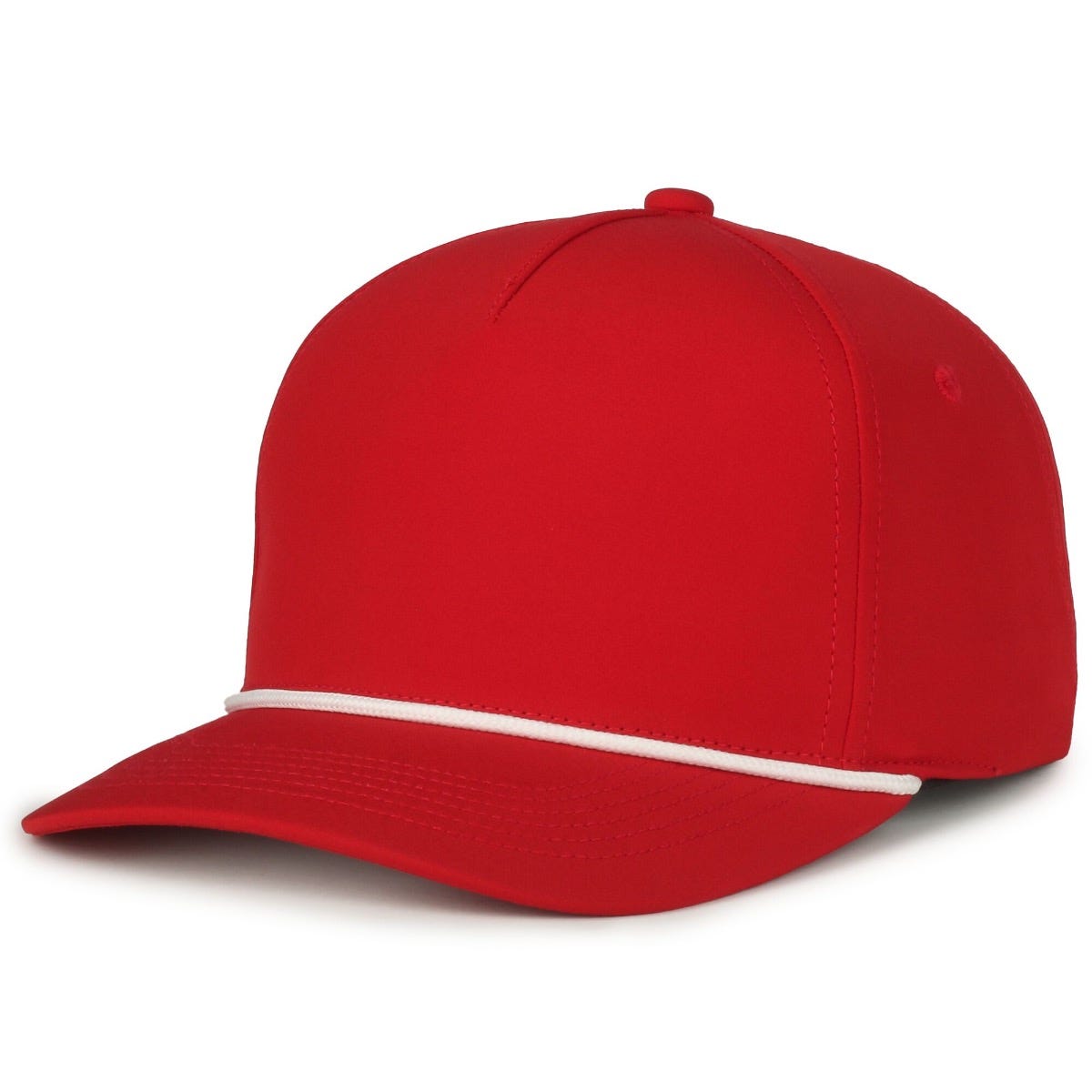 Oc Sports Oc550pf Performance 5-panel with Cord Cap - Red White