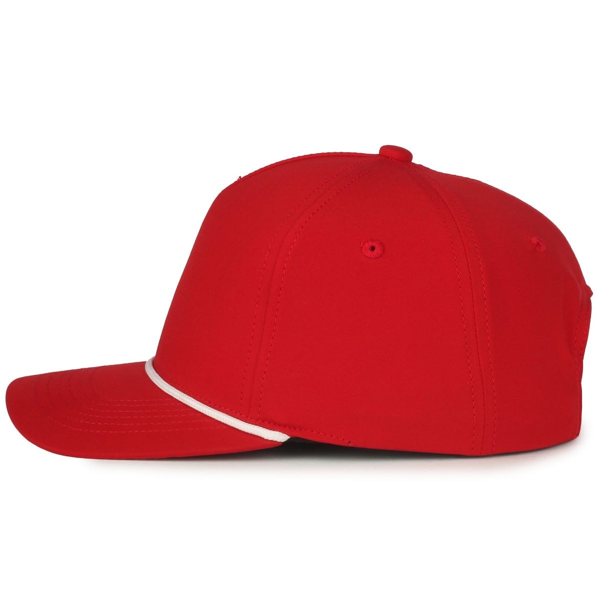 Oc Sports Oc550pf Performance 5-panel with Cord Cap - Red White