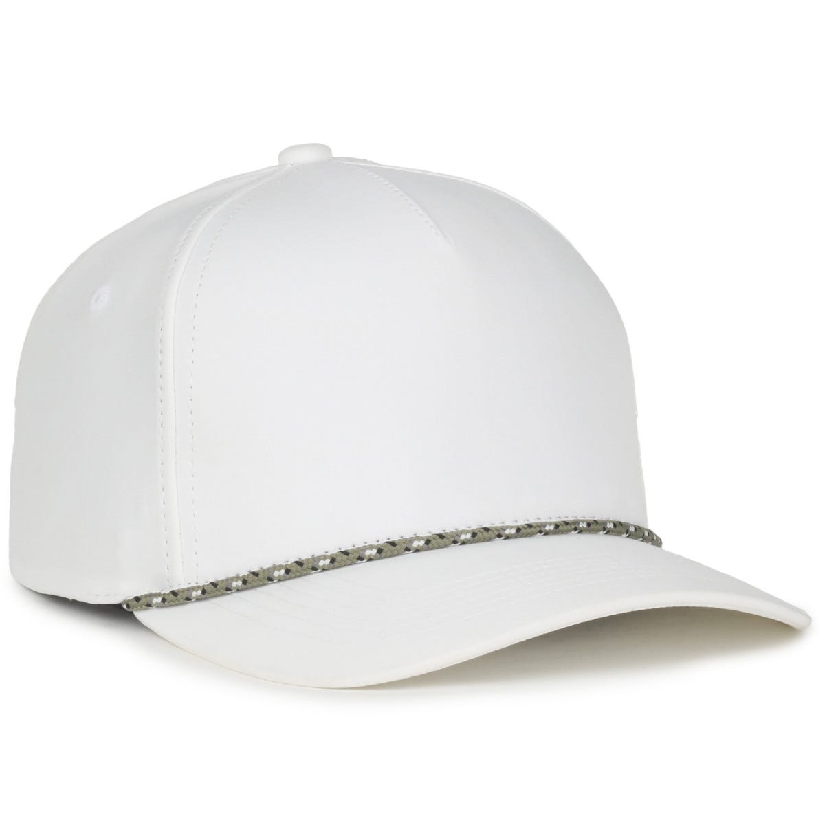 Oc Sports Oc550pf Performance 5-panel with Cord Cap - White Multi