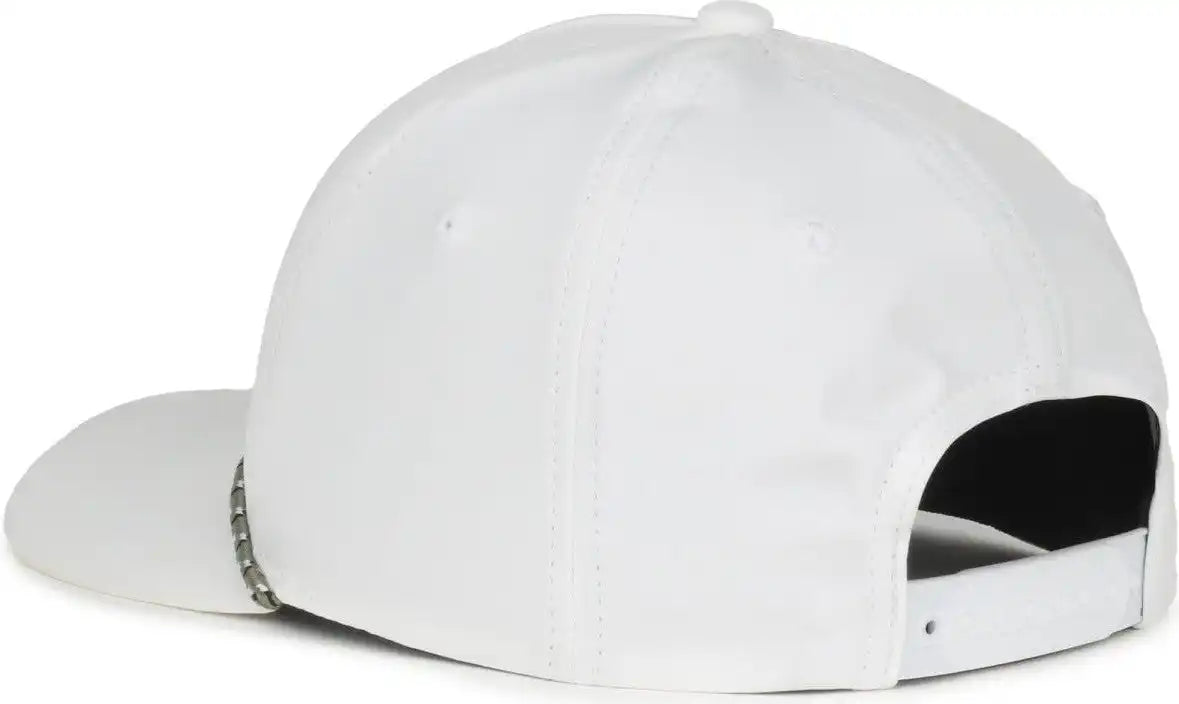 Oc Sports Oc550pf Performance 5-panel with Cord Cap - White - Osfm