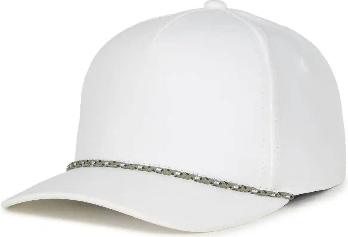 Oc Sports Oc550pf Performance 5-panel with Cord Cap - White - Osfm