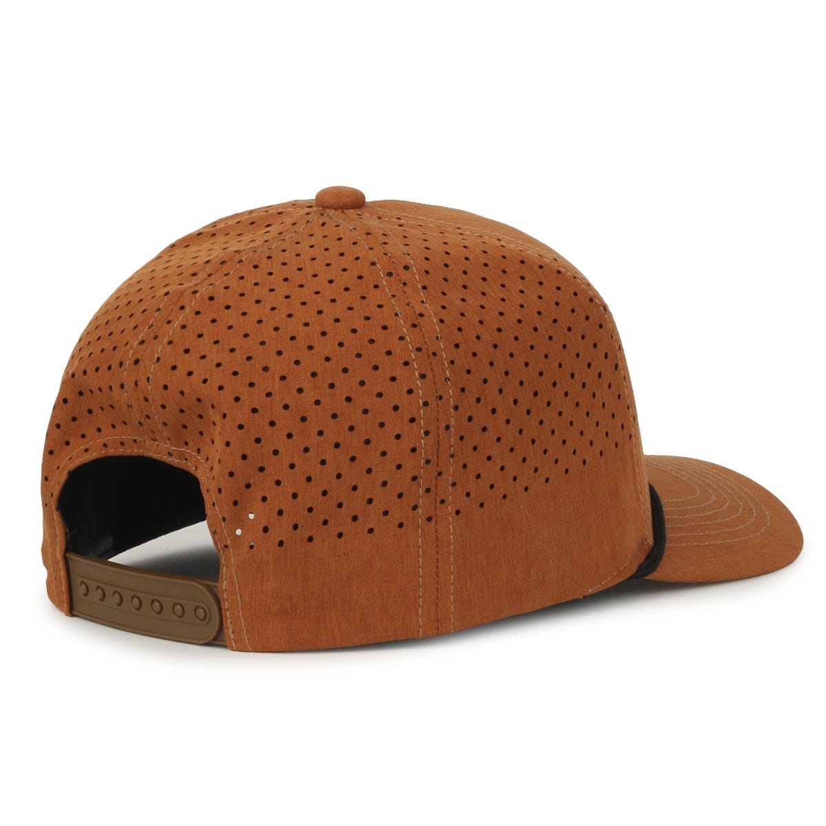 Oc Sports Oc551pf Perforated Performance 5-panel with Cord Cap - Heathered Canyon Black