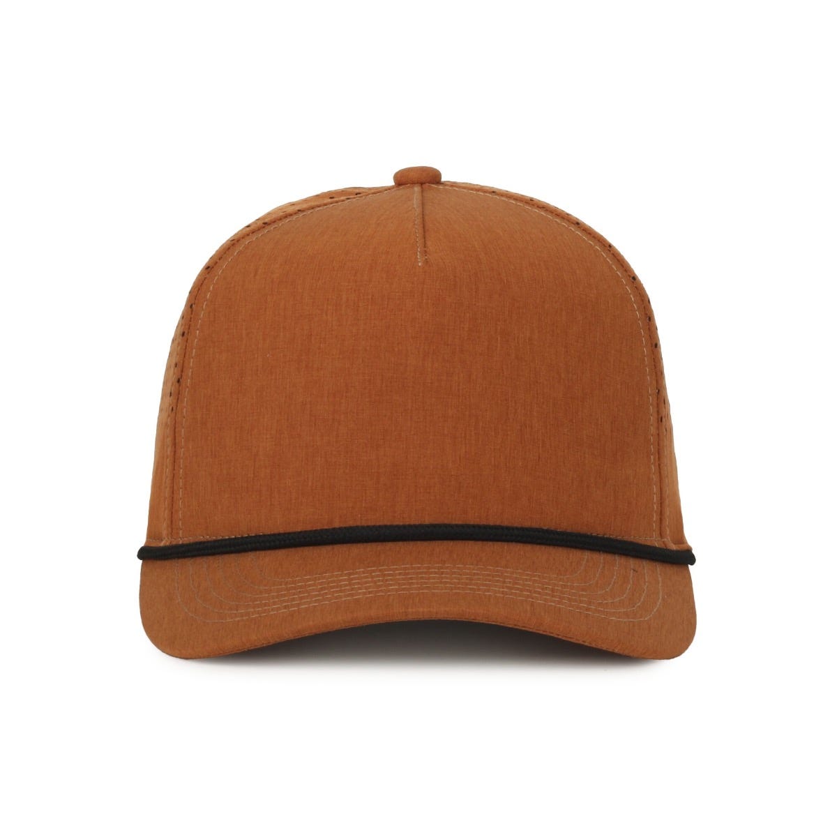Oc Sports Oc551pf Perforated Performance 5-panel with Cord Cap - Heathered Canyon Black