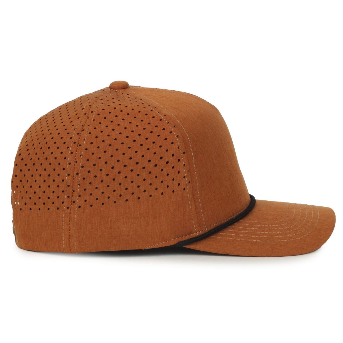 Oc Sports Oc551pf Perforated Performance 5-panel with Cord Cap - Heathered Canyon Black