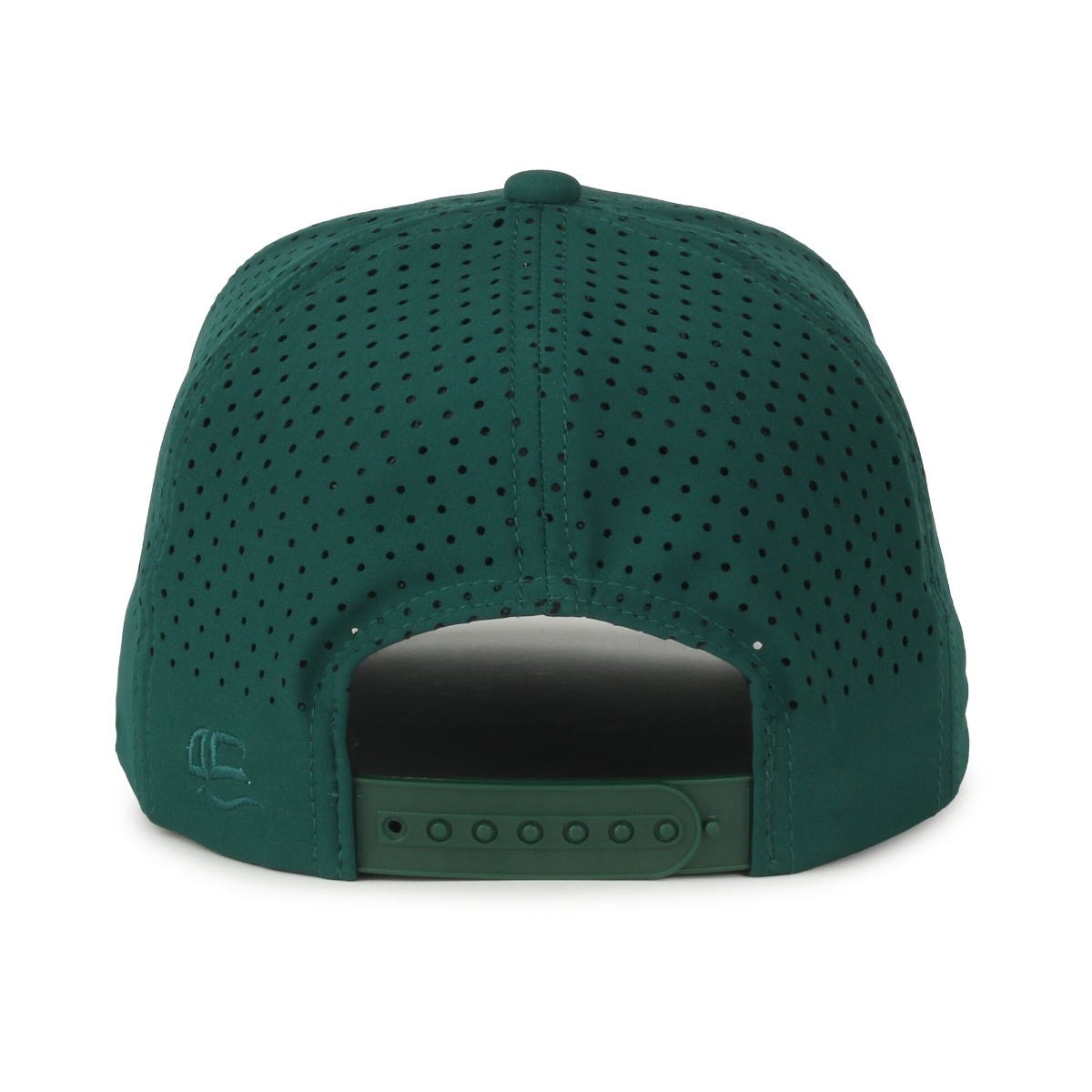 Oc Sports Oc551pf Perforated Performance 5-panel with Cord Cap - Dark Green White