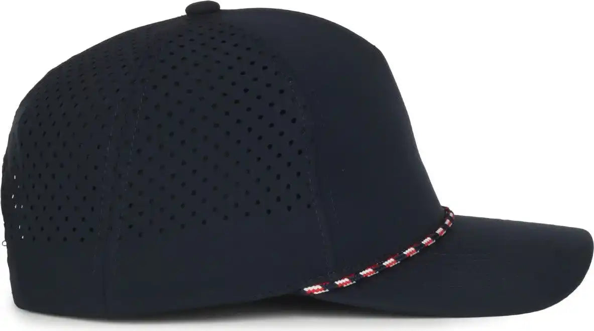 Oc Sports Oc551pf Perforated Performance 5-panel with Cord Cap - Navy - Osfm