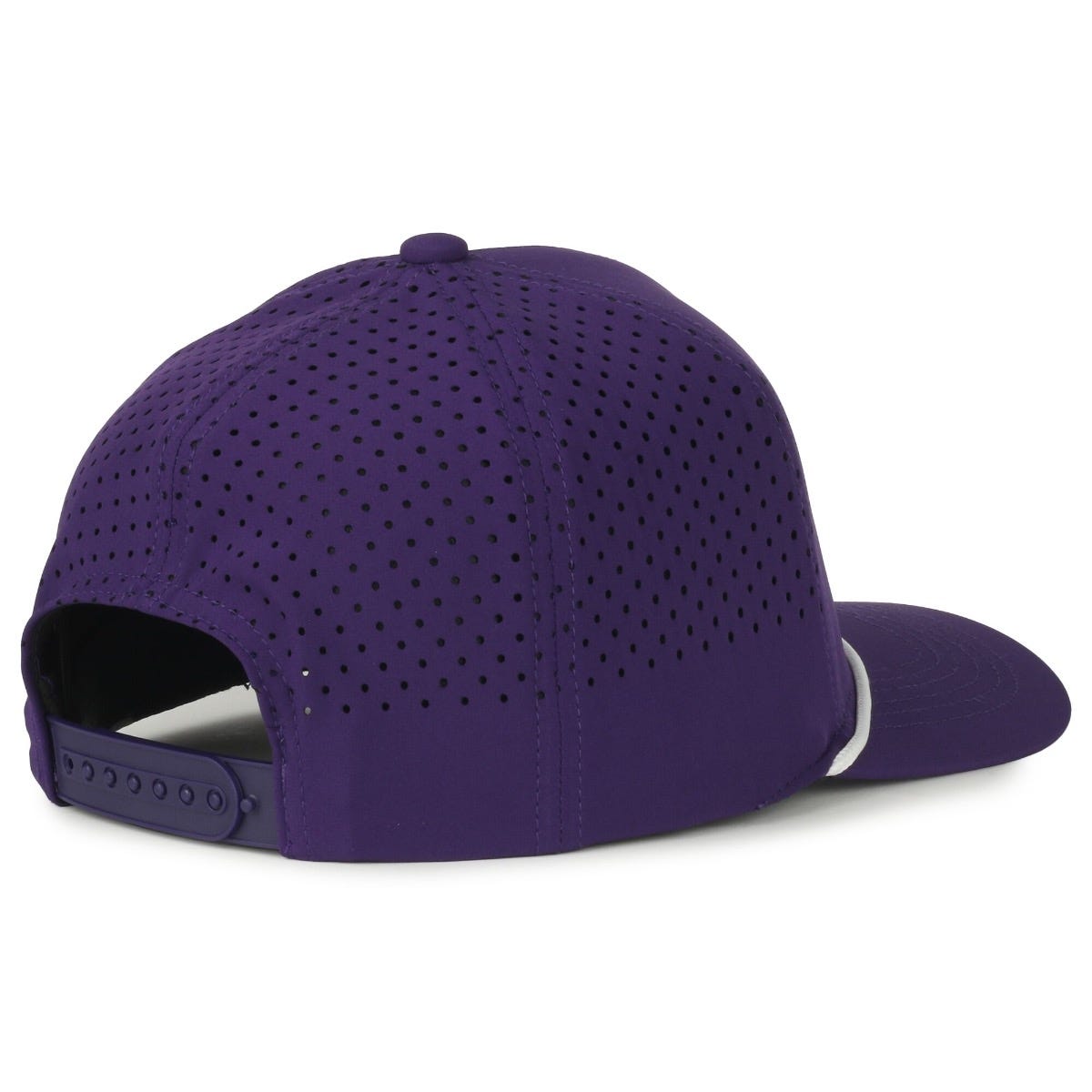 Oc Sports Oc551pf Perforated Performance 5-panel with Cord Cap - Purple White