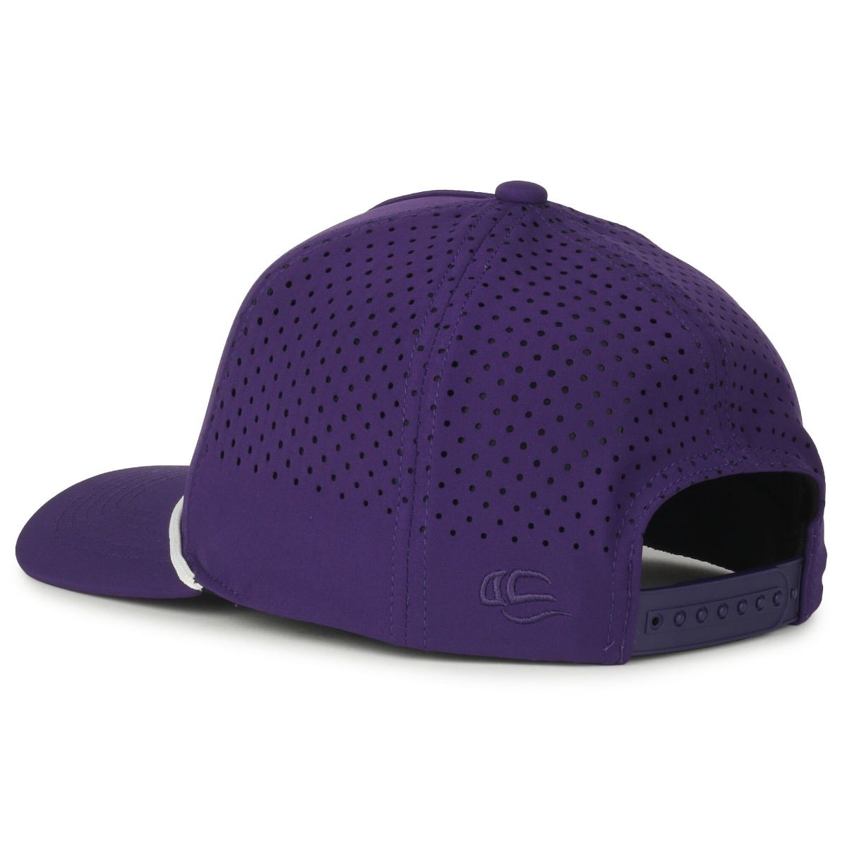 Oc Sports Oc551pf Perforated Performance 5-panel with Cord Cap - Purple White