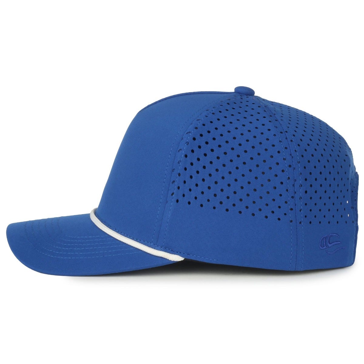 Oc Sports Oc551pf Perforated Performance 5-panel with Cord Cap - Royal White