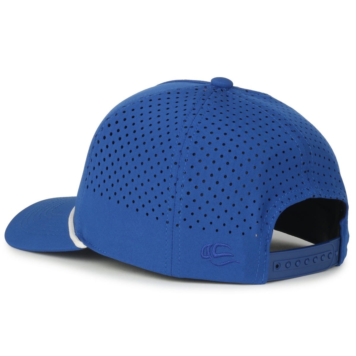 Oc Sports Oc551pf Perforated Performance 5-panel with Cord Cap - Royal White