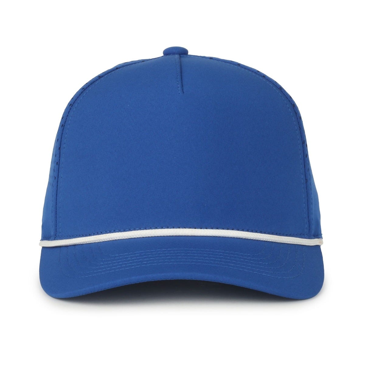 Oc Sports Oc551pf Perforated Performance 5-panel with Cord Cap - Royal White