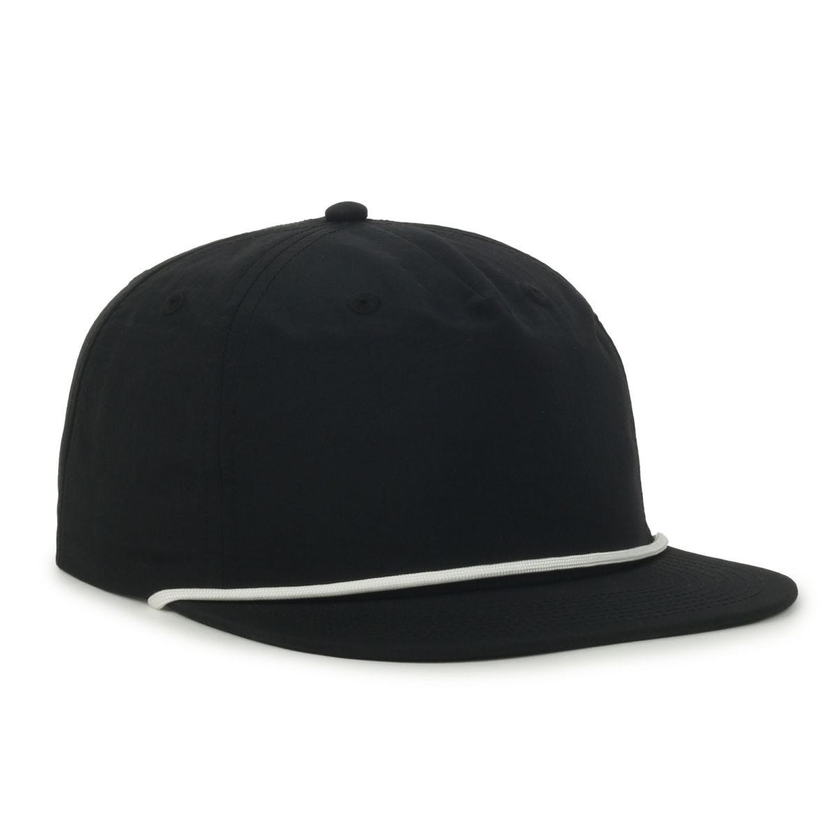 Oc Sports Oc556 5-panel High Crown Cord Cap - Black White