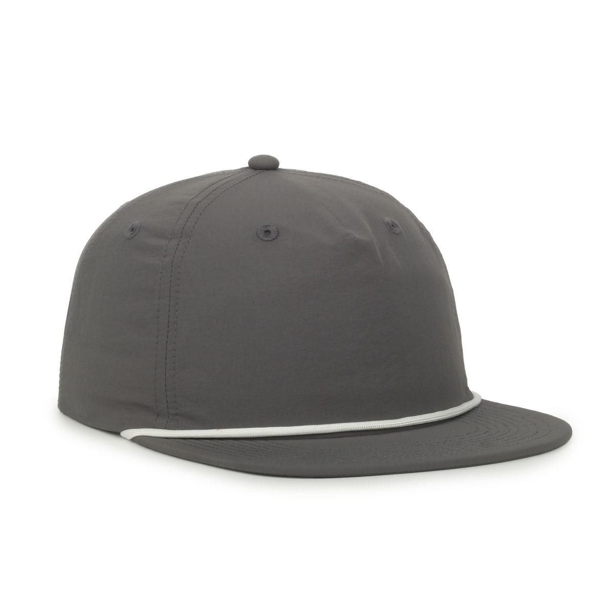 Oc Sports Oc556 5-panel High Crown Cord Cap - Charcoal White