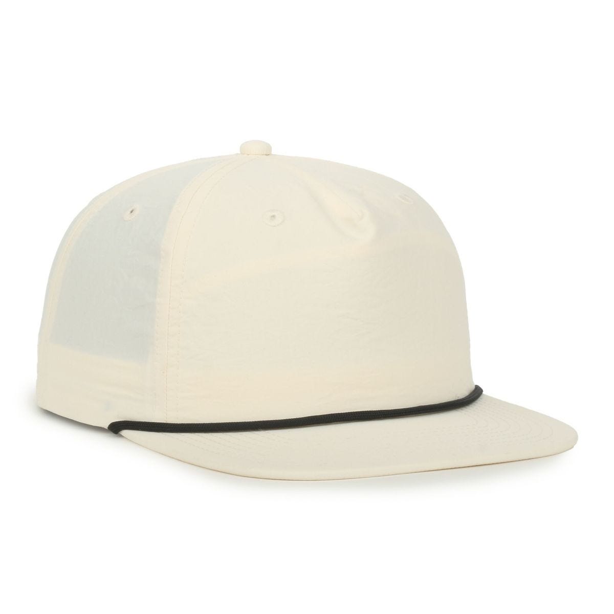 Oc Sports Oc556 5-panel High Crown Cord Cap - Cream Black