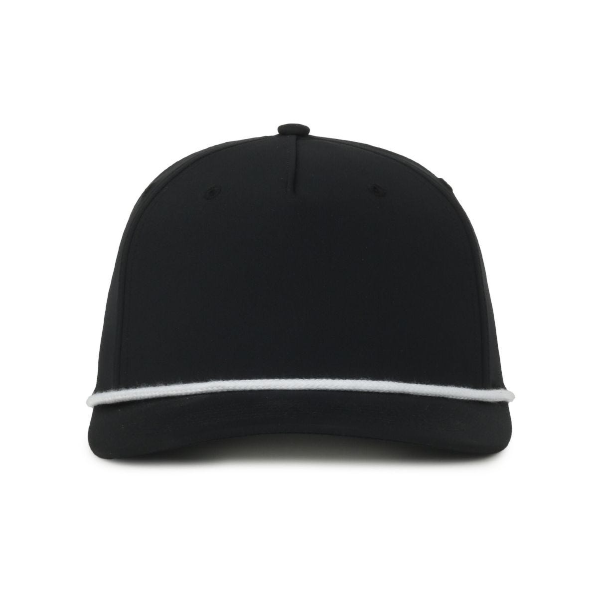 Oc Sports Oc558 Recycled Solid Back Cord Cap - Black White