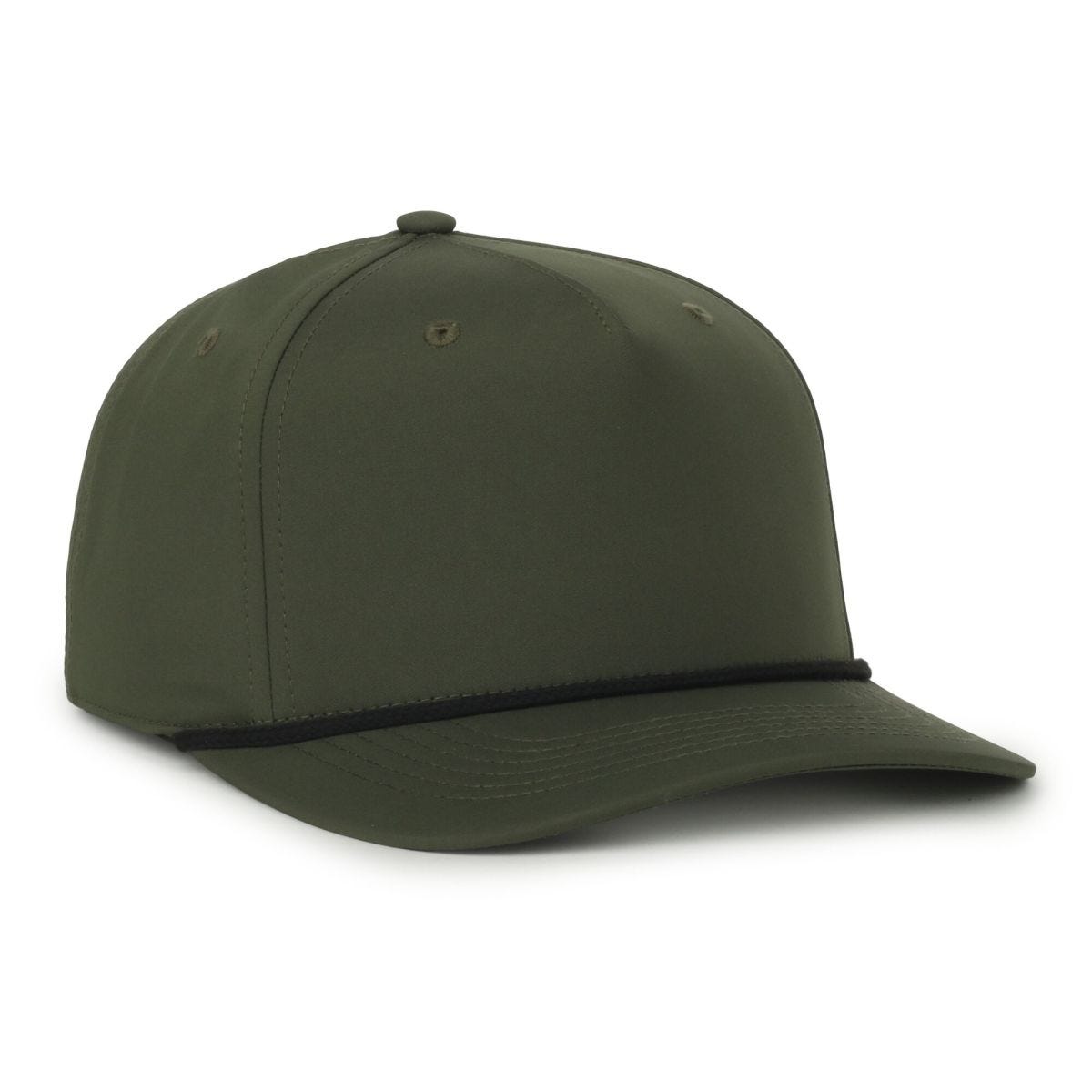 Oc Sports Oc558 Recycled Solid Back Cord Cap - Olive Black
