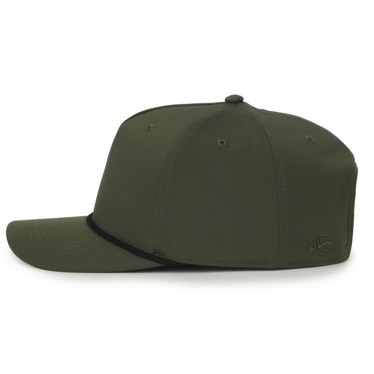 Oc Sports Oc558 Recycled Solid Back Cord Cap - Olive Black
