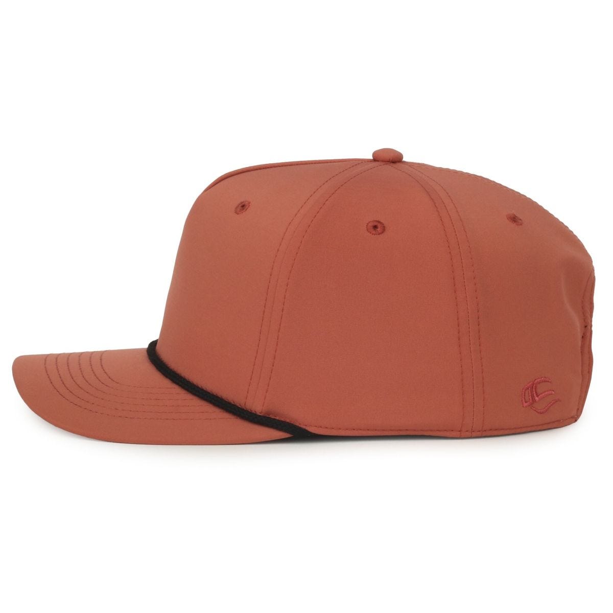 Oc Sports Oc558 Recycled Solid Back Cord Cap - Rust Black